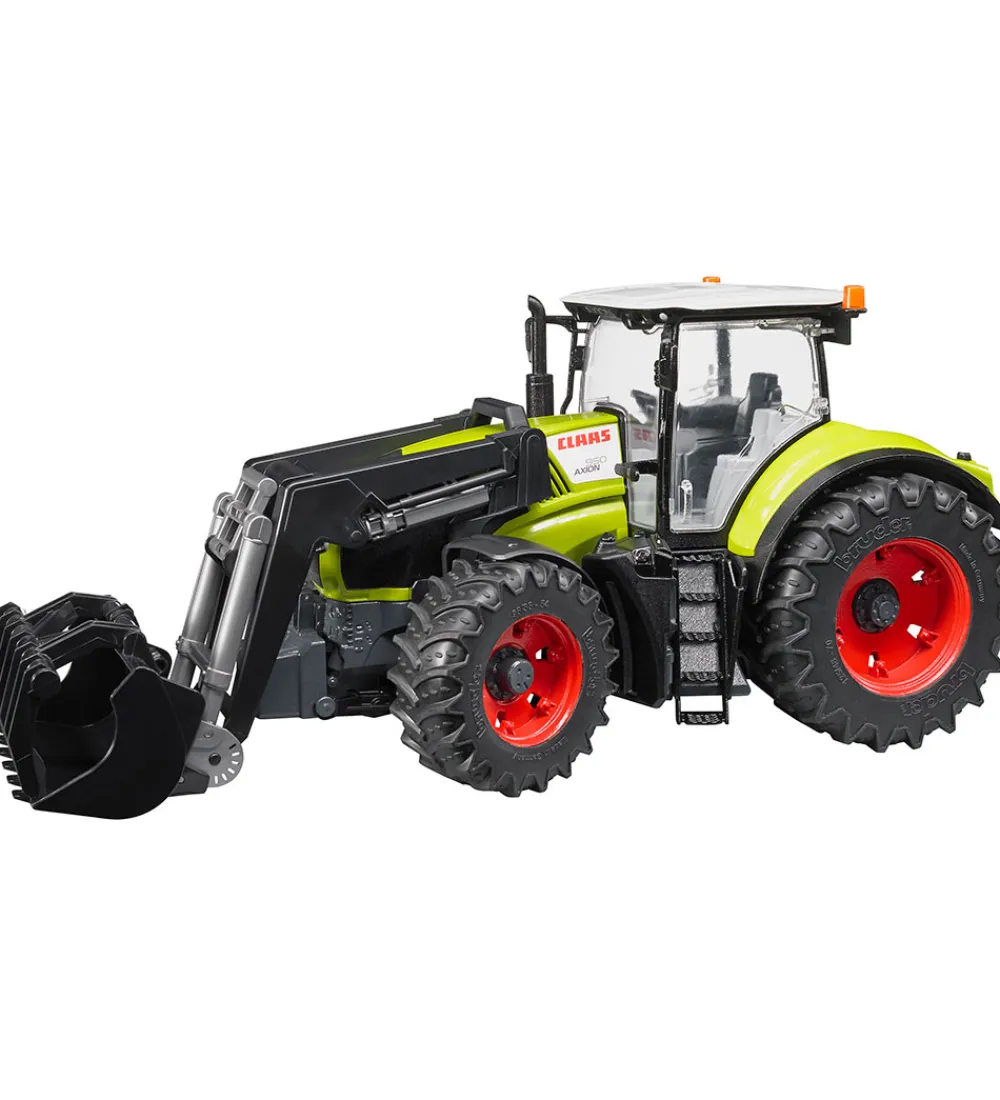 Bruder Biler, Tog Og Køretøjer|Traktorer>Traktor - Claas Axion 950 m. Frontlæsser - 03013