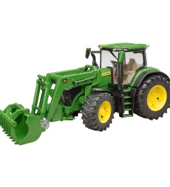 Bruder Biler, Tog Og Køretøjer|Traktorer>Traktor - John Deere 7R 350 m. Frontlæsser - 03151