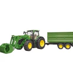 Bruder Biler, Tog Og Køretøjer|Traktorer>Traktor - John Deere 7R 350 m. Frontlæsser... - 03155