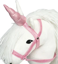 by ASTRUP Kæpheste>Enhjørninghorn og Grime Til Kæpheste - Pink m. Glimmer