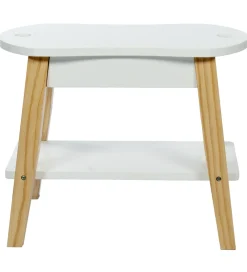 by ASTRUP Rolleleg|Kæpheste>Styling Skammel Til Kæphest - hvid