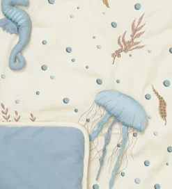 Cam Cam Legetæpper Og Legegulve|Aktivitetslegetøj>Aktivitetstæppe - 80x80 cm - Sea Garden