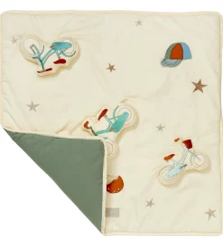 Cam Cam Legetæpper Og Legegulve|Aktivitetsstativer>Aktivitetstæppe - 80x80 cm - Bicycles