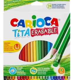 Carioca Tuscher Og Farver>Farveblyanter - 24 stk. - Multifarvet