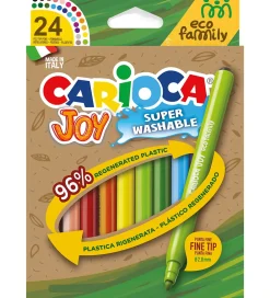 Carioca Tuscher Og Farver|Kreativ Leg>Tuscher - 24 stk.