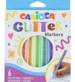 Carioca Tuscher Og Farver>Tuscher - 6 stk. - Glimmer