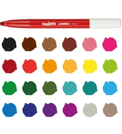 Carioca Tuscher Og Farver>Tuscher - 24 stk - Multifarvet