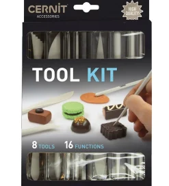 Cernit Modellervoks>Værktøjssæt - 8 dele