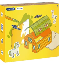 Crateit Kreasæt|Trælegetøj>Kreasæt - Bondegården - Træ - Livet i Stalden