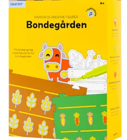 Crateit Kreasæt|Trælegetøj>Kreasæt - Træ - Bondegården - Lydhistorie - Markerne Høs