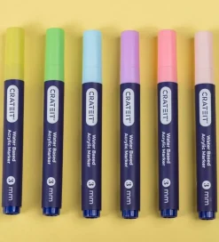 Crateit Tuscher Og Farver>Tuscher - 3 mm - 6 stk. - Pastels