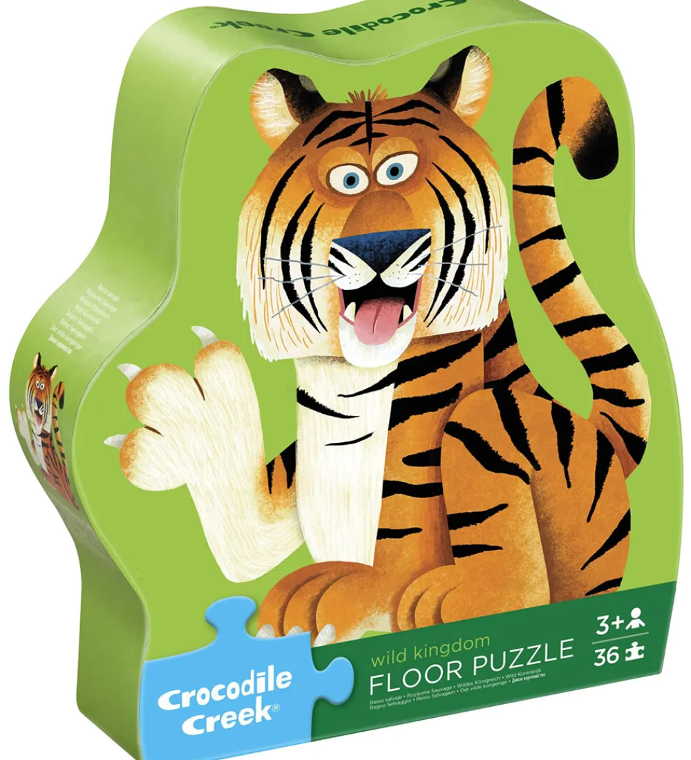 Crocodile Creek Puslespil>Gulvpuslespil - 36 Brikker - Wild Kingdom