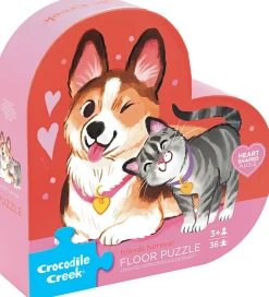 Crocodile Creek Puslespil>Puslespil - 36 Brikker - Friends Fur-Ever