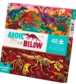 Crocodile Creek Puslespil>Puslespil - 48 Brikker - Dinosaur World