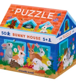 Crocodile Creek Puslespil>Puslespil - 50 Brikker - Bunny House