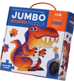 Crocodile Creek Puslespil>Puslespil - 48 Brikker - Jumbo Dinosaur