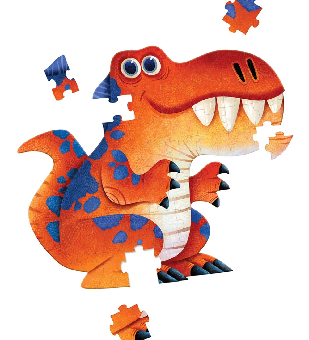 Crocodile Creek Puslespil>Puslespil - 48 Brikker - Jumbo Dinosaur