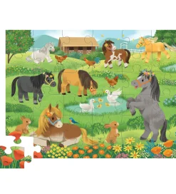 Crocodile Creek Puslespil>Puslespil - 36 Brikker - Pretty Ponies