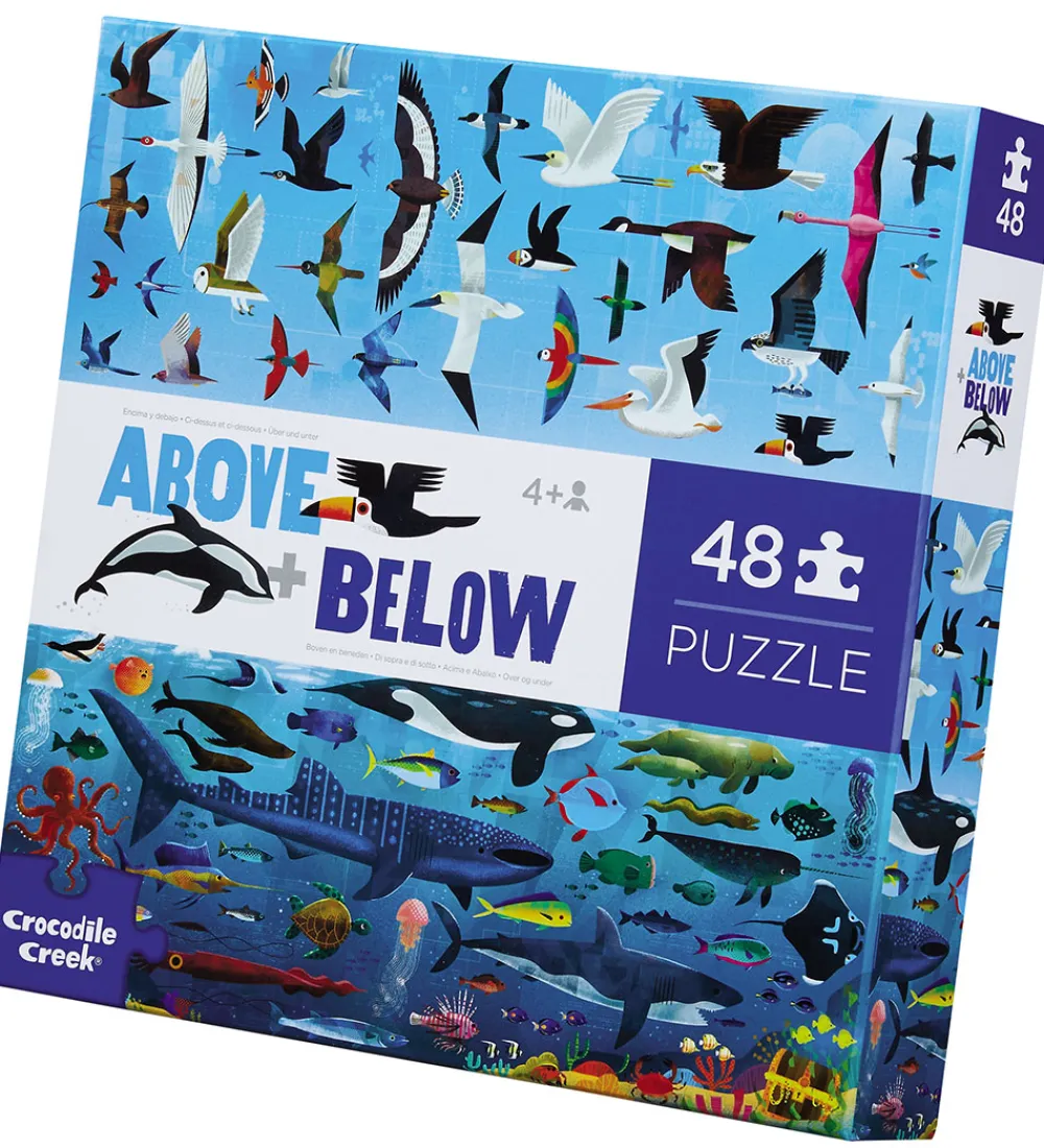 Crocodile Creek Puslespil>Puslespil - 48 Brikker - Sea & Sky