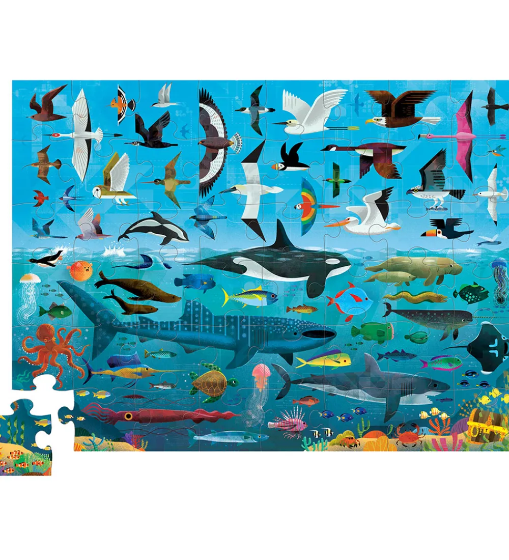 Crocodile Creek Puslespil>Puslespil - 48 Brikker - Sea & Sky