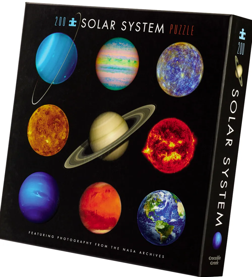 Crocodile Creek Puslespil>Puslespil - 200 Brikker - Solar System