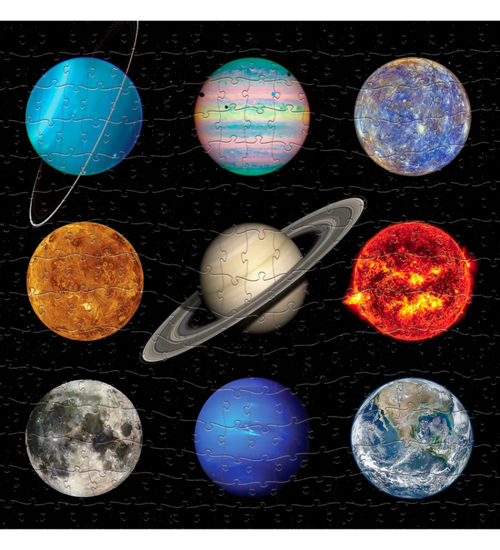 Crocodile Creek Puslespil>Puslespil - 200 Brikker - Solar System