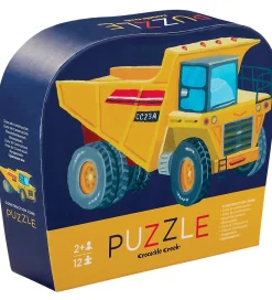 Crocodile Creek Puslespil>Puslespil - 12 Brikker - Construction Zone