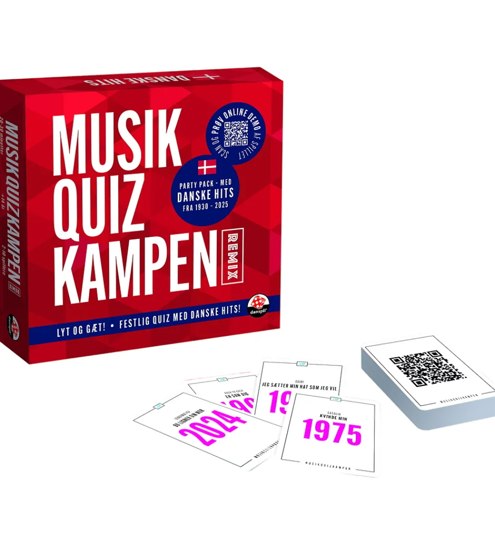 Danspil Spil>Spil - Musik Quiz Kampen - Danske Hits