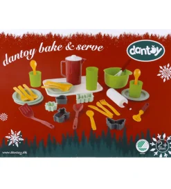 Dantoy Rolleleg|Legemad>Bake & Serve Set - Christmas - 35 Dele