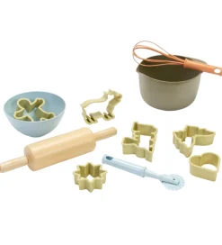 Dantoy Legemad|Legekøkken Og Legemøbel>BIO Plastic Bagesæt - 11 Dele - Pastel