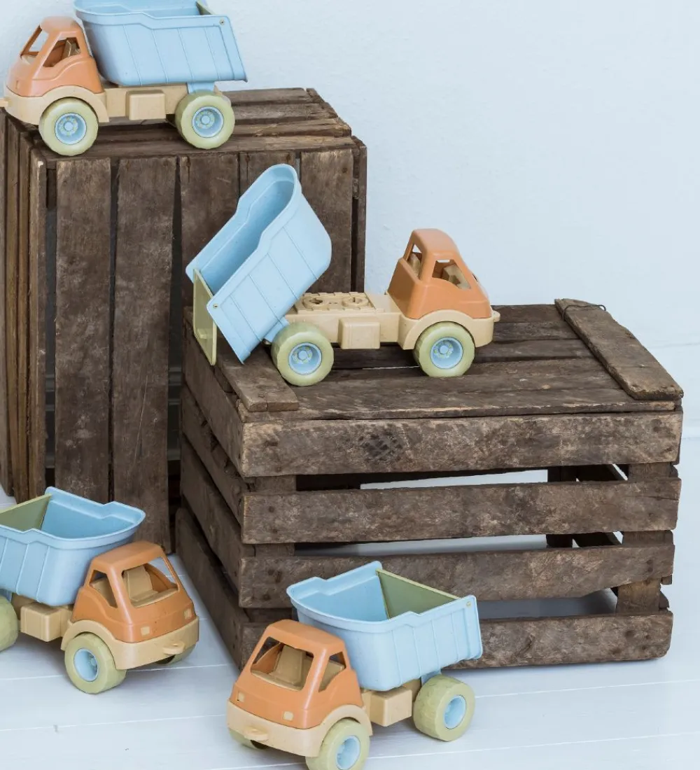 Dantoy Strandlegetøj>BIO Plastic Lastbil - 30 cm - Pastel