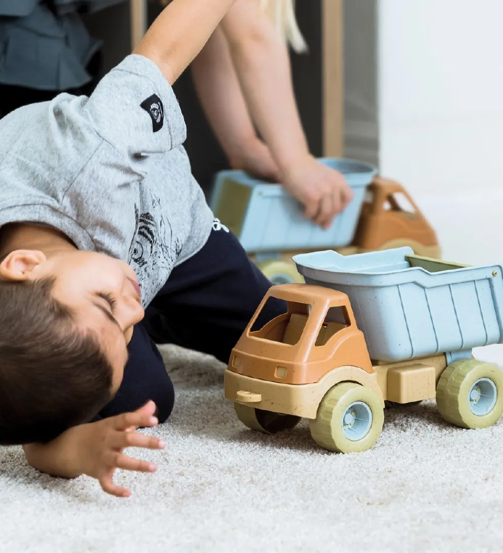 Dantoy Strandlegetøj>BIO Plastic Lastbil - 30 cm - Pastel