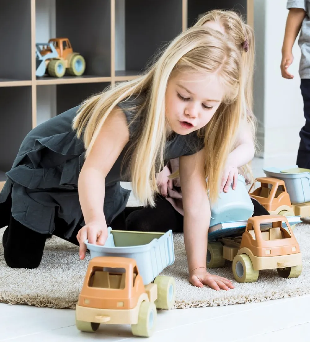 Dantoy Strandlegetøj>BIO Plastic Lastbil - 30 cm - Pastel