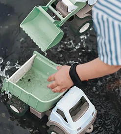 Dantoy Strandlegetøj>BIO Plastic Lastbil - Blå/Grøn