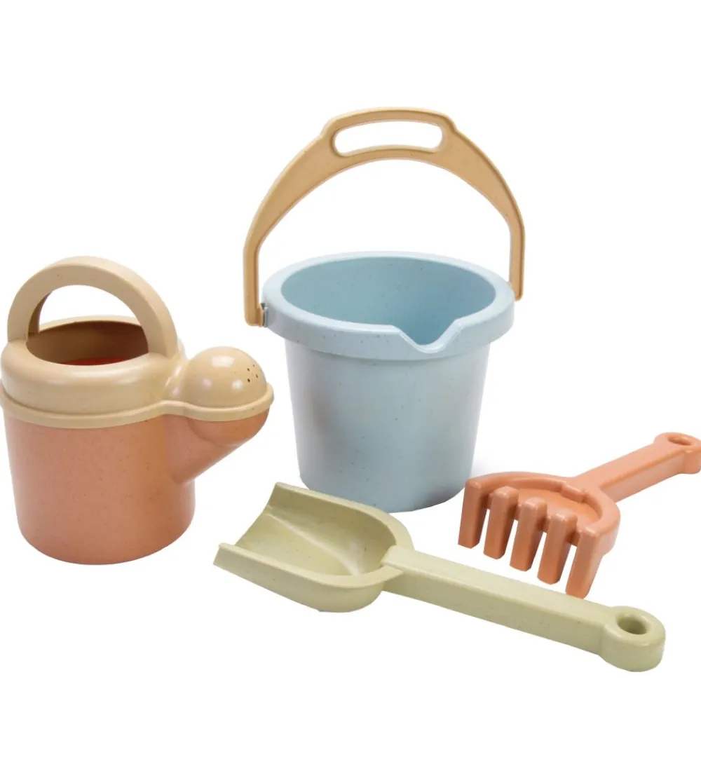 Dantoy Strandlegetøj>BIO Plastic Spandsæt - 4 Dele - 13/17/23/19 cm