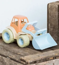 Dantoy Traktorer|Strandlegetøj>BIO Plastic Traktor m. Grab - 29 cm - Pastel