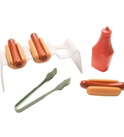 Dantoy Legemad|Legekøkken Og Legemøbel>Hotdogsæt - 9 Dele - Green Garden