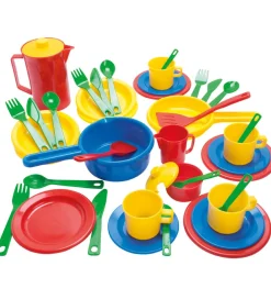 Dantoy Legekøkken Og Legemøbel>Køkkensæt - 42 Dele