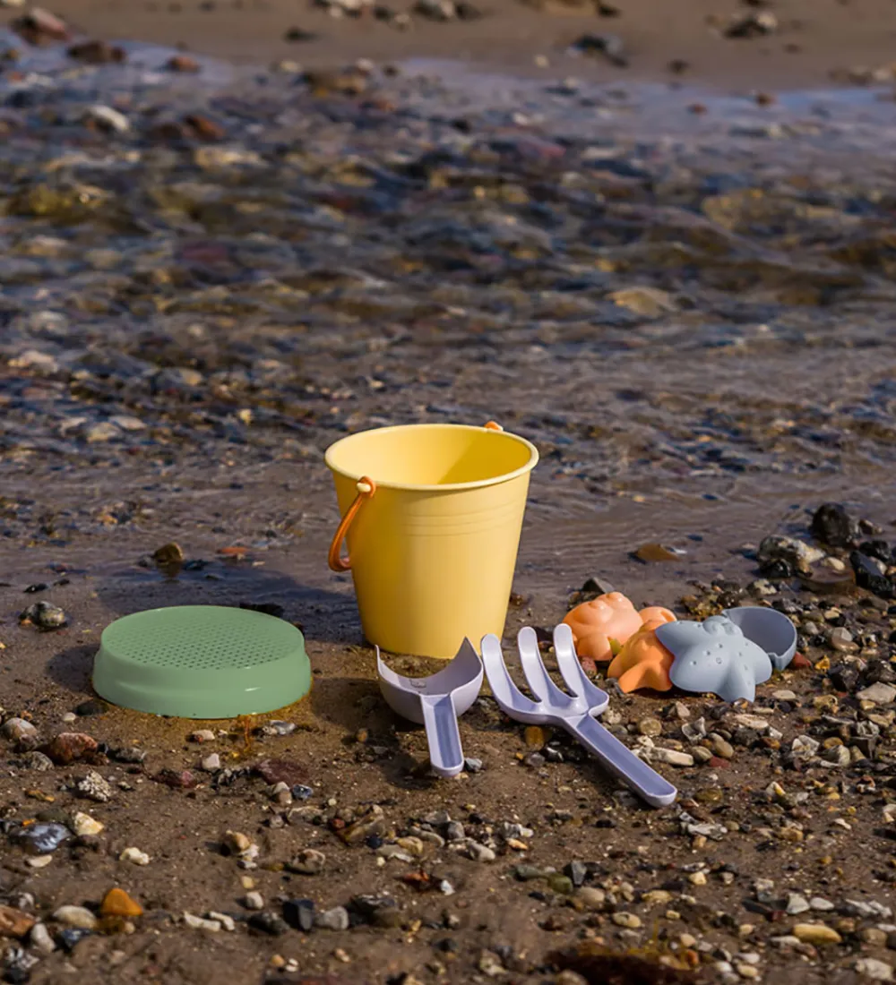 Dantoy Udeleg Og Udendørs Legetøj|Strandlegetøj>Spandsæt - Multifarvet