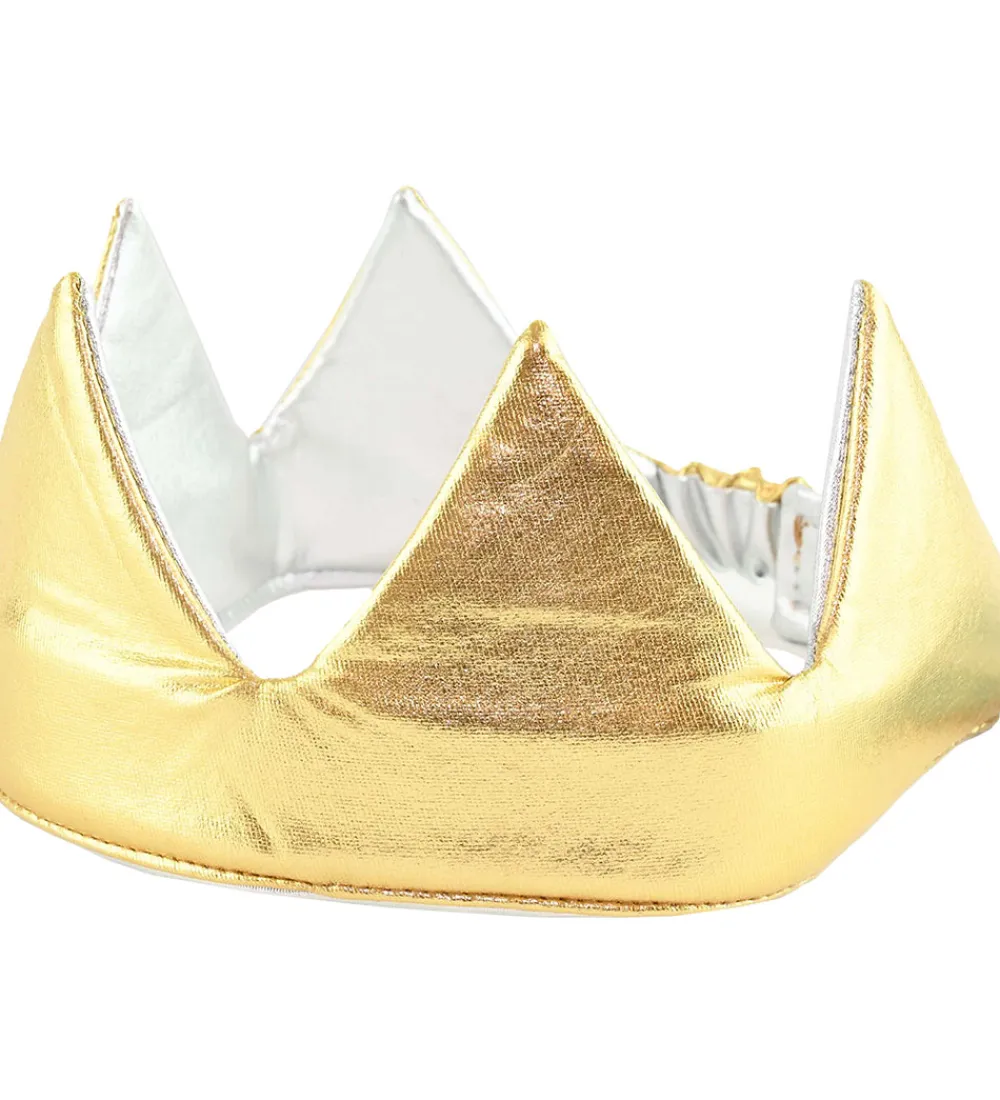 Den Goda Fen Udklædningstøj|Halloween>Udklædning - Crown Reversible Gold & Silver