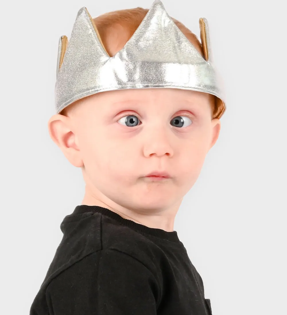 Den Goda Fen Udklædningstøj|Halloween>Udklædning - Crown Reversible Gold & Silver