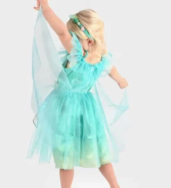 Den Goda Fen Udklædningstøj|Halloween>Udklædning - Dress Butterfly Fairy - Blå