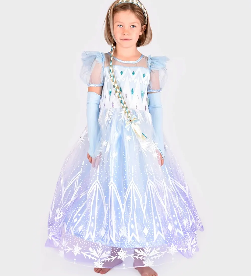 Den Goda Fen Rolleleg>Udklædning - Prinsesse Kjole - Frost