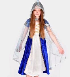 Den Goda Fen Rolleleg>Udklædning - Prinsesse Kappe - Blå