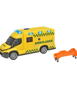 Dickie Toys Biler, Tog Og Køretøjer>Ambulance - Iveco - Lys/Lyd