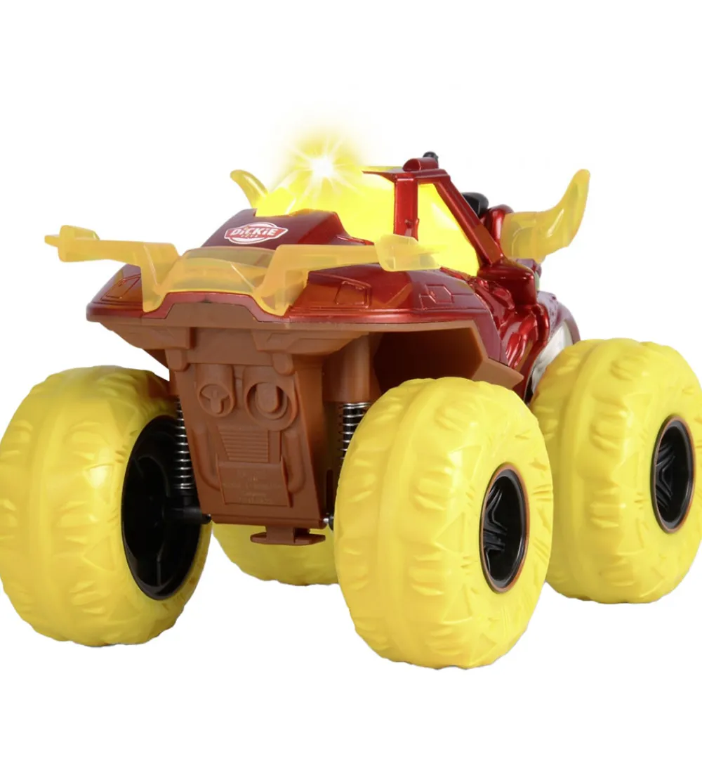 Dickie Toys Biler, Tog Og Køretøjer>Bil - Flaming Fire Monster - Lys/Lyd