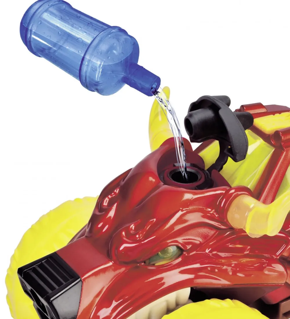 Dickie Toys Biler, Tog Og Køretøjer>Bil - Flaming Fire Monster - Lys/Lyd