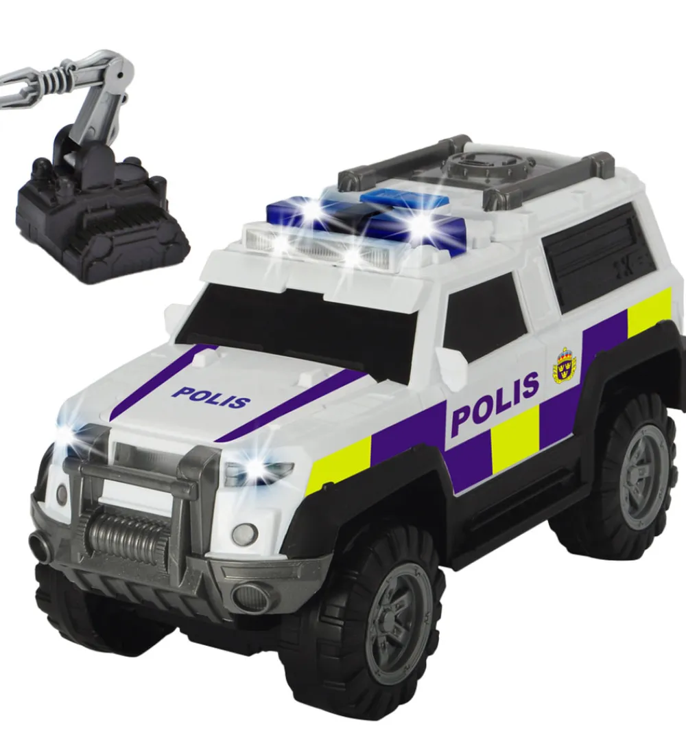 Dickie Toys Biler, Tog Og Køretøjer>Bil - Police SUV - Lys/Lyd