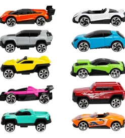 Dickie Toys Biler, Tog Og Køretøjer>Biler - 10-pak