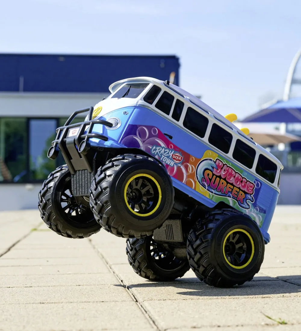 Dickie Toys Biler, Tog Og Køretøjer|Udeleg Og Udendørs Legetøj>Fjernstyret Bil - RC Volkswagen T1 Bubble Bus